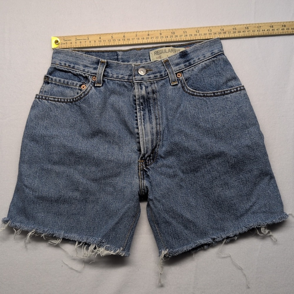 Levis 505 Jeans Men's Sz 28 Vintage 90s Distressed Regular Fit Bootcut